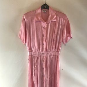 Vintage 100% silk Tanner dress